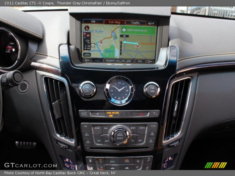 Controls of 2011 CTS -V Coupe