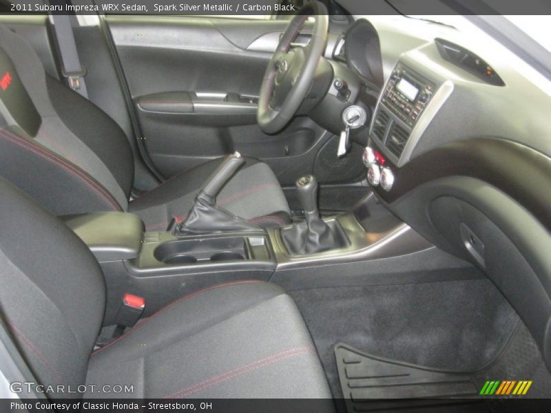 Spark Silver Metallic / Carbon Black 2011 Subaru Impreza WRX Sedan