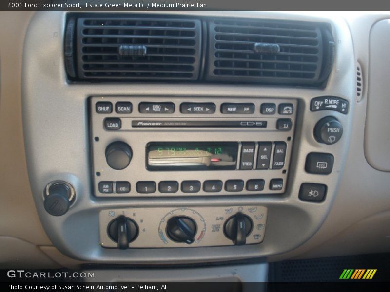 Estate Green Metallic / Medium Prairie Tan 2001 Ford Explorer Sport