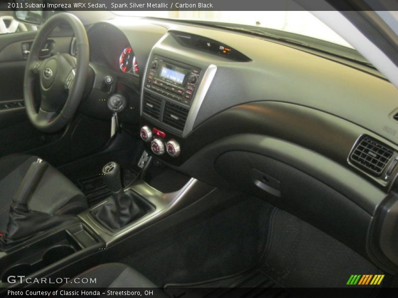 Spark Silver Metallic / Carbon Black 2011 Subaru Impreza WRX Sedan