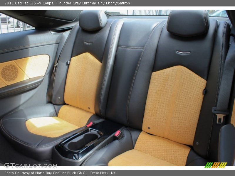 Rear Seat of 2011 CTS -V Coupe