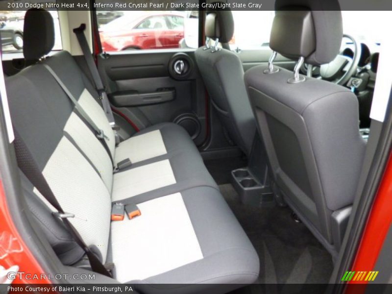 Inferno Red Crystal Pearl / Dark Slate Gray/Light Slate Gray 2010 Dodge Nitro Heat 4x4
