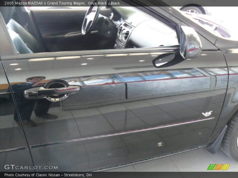 Onyx Black / Black 2005 Mazda MAZDA6 s Grand Touring Wagon