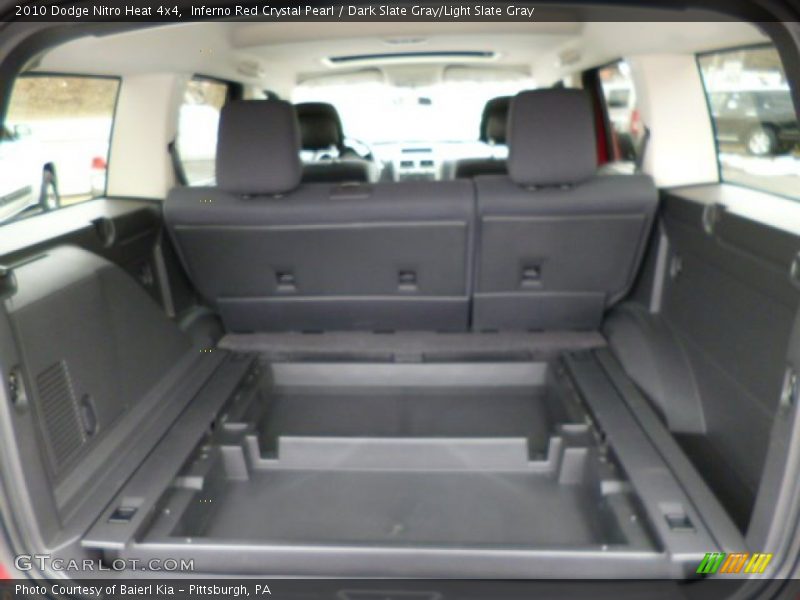 Inferno Red Crystal Pearl / Dark Slate Gray/Light Slate Gray 2010 Dodge Nitro Heat 4x4