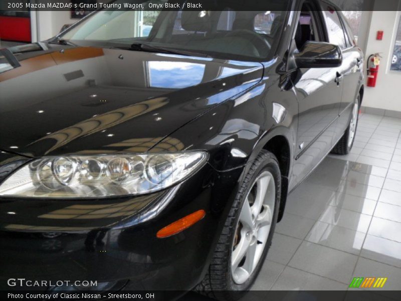 Onyx Black / Black 2005 Mazda MAZDA6 s Grand Touring Wagon