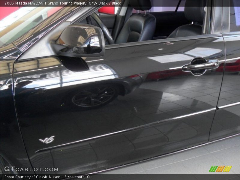 Onyx Black / Black 2005 Mazda MAZDA6 s Grand Touring Wagon