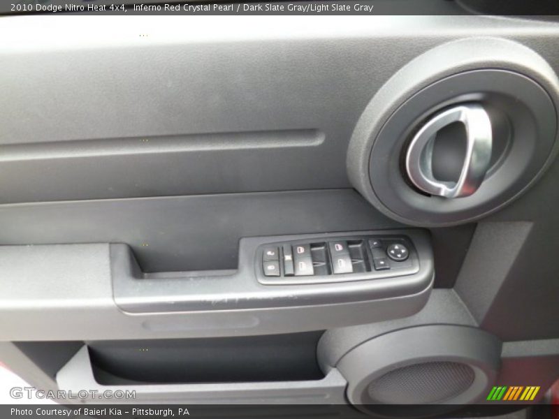 Inferno Red Crystal Pearl / Dark Slate Gray/Light Slate Gray 2010 Dodge Nitro Heat 4x4