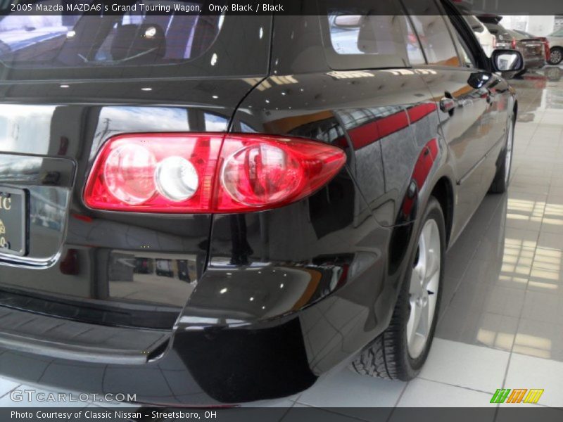 Onyx Black / Black 2005 Mazda MAZDA6 s Grand Touring Wagon