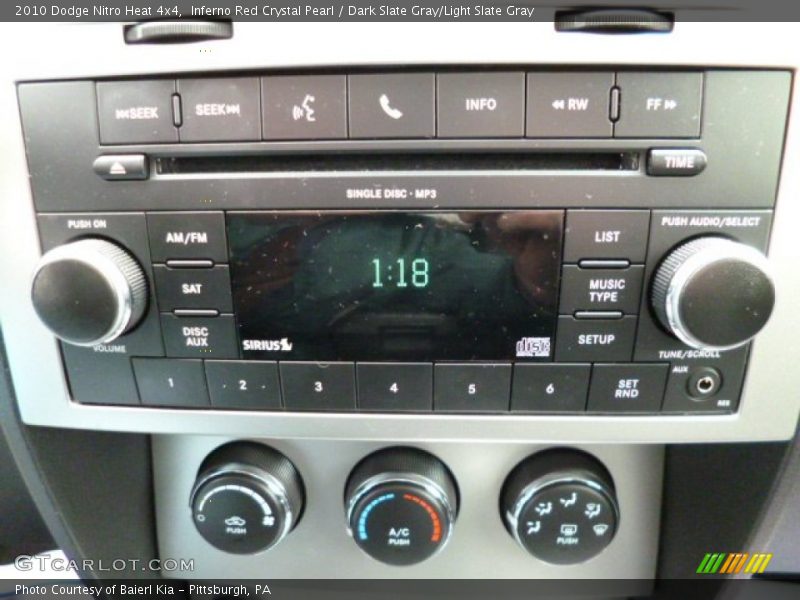 Audio System of 2010 Nitro Heat 4x4