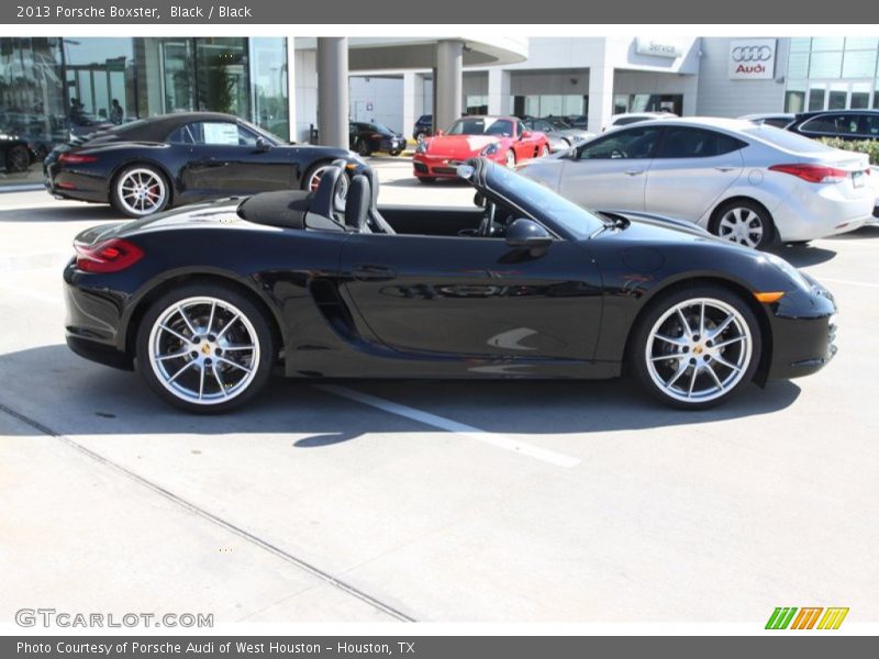 Black / Black 2013 Porsche Boxster