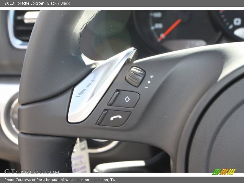 Controls of 2013 Boxster 