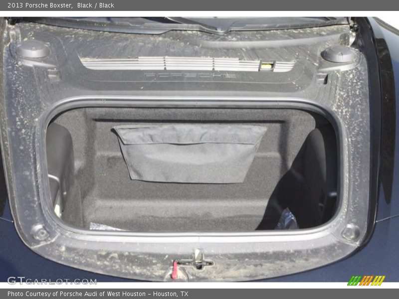  2013 Boxster  Trunk