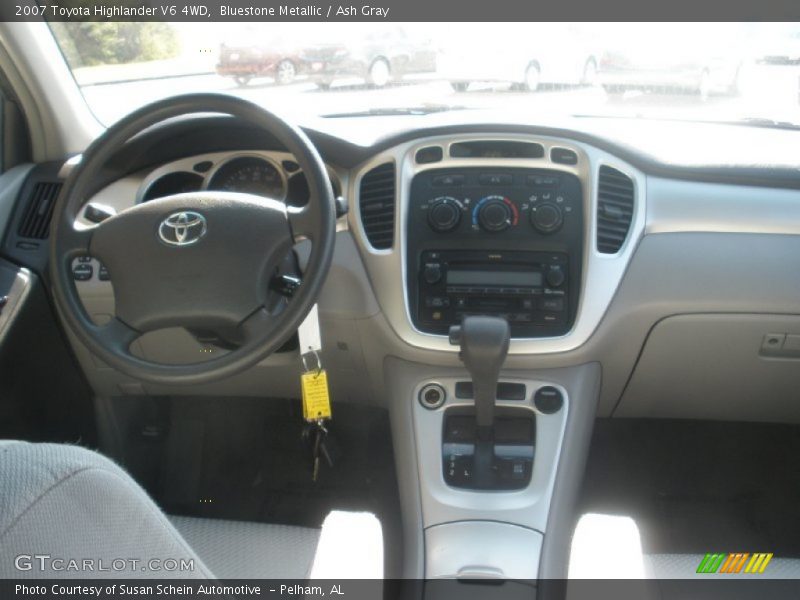 Bluestone Metallic / Ash Gray 2007 Toyota Highlander V6 4WD