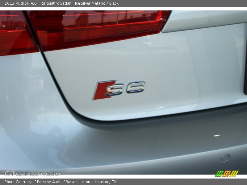 Ice Silver Metallic / Black 2013 Audi S6 4.0 TFSI quattro Sedan