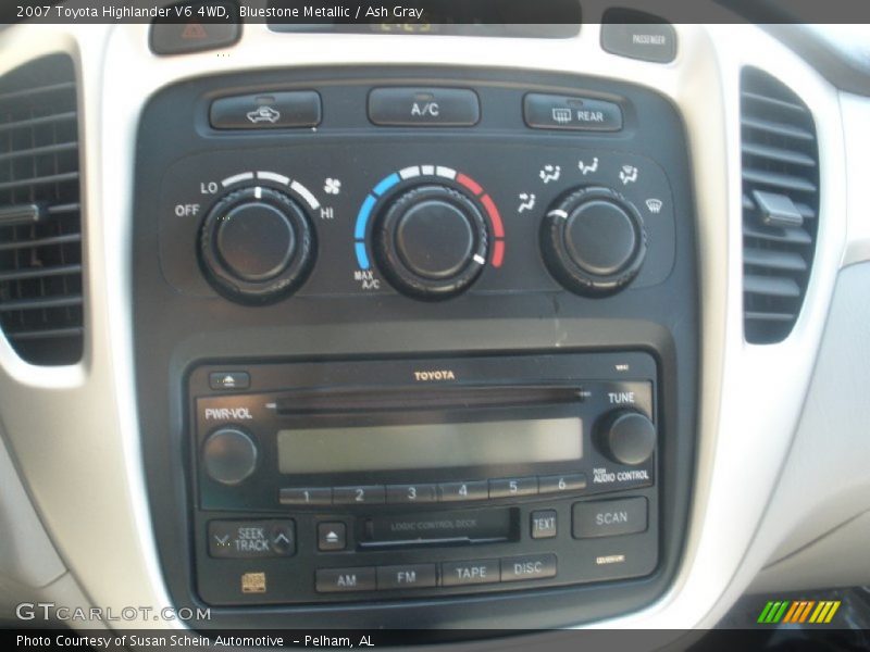 Bluestone Metallic / Ash Gray 2007 Toyota Highlander V6 4WD