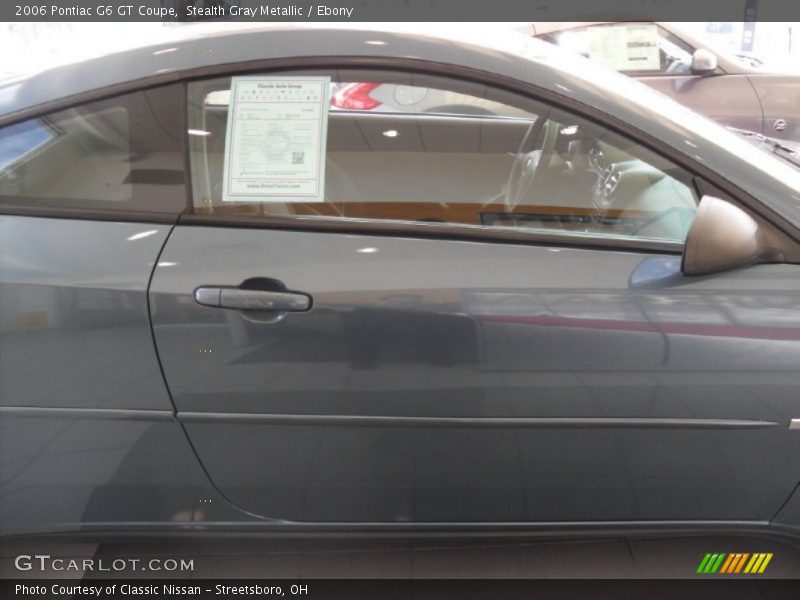 Stealth Gray Metallic / Ebony 2006 Pontiac G6 GT Coupe