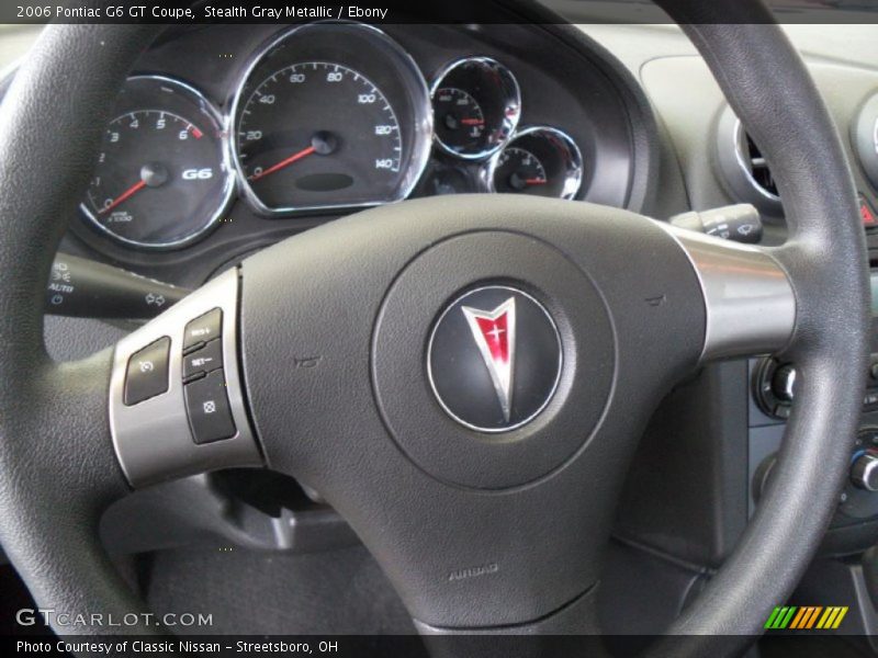 Stealth Gray Metallic / Ebony 2006 Pontiac G6 GT Coupe