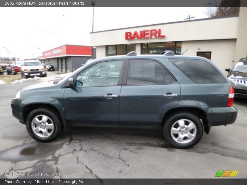 Sagebrush Pearl / Quartz 2003 Acura MDX
