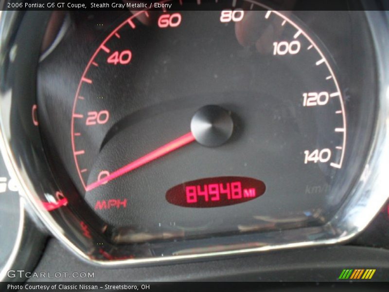 Stealth Gray Metallic / Ebony 2006 Pontiac G6 GT Coupe