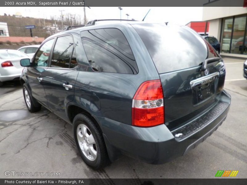 Sagebrush Pearl / Quartz 2003 Acura MDX
