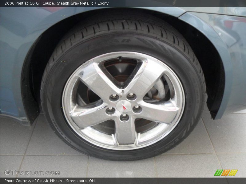 Stealth Gray Metallic / Ebony 2006 Pontiac G6 GT Coupe
