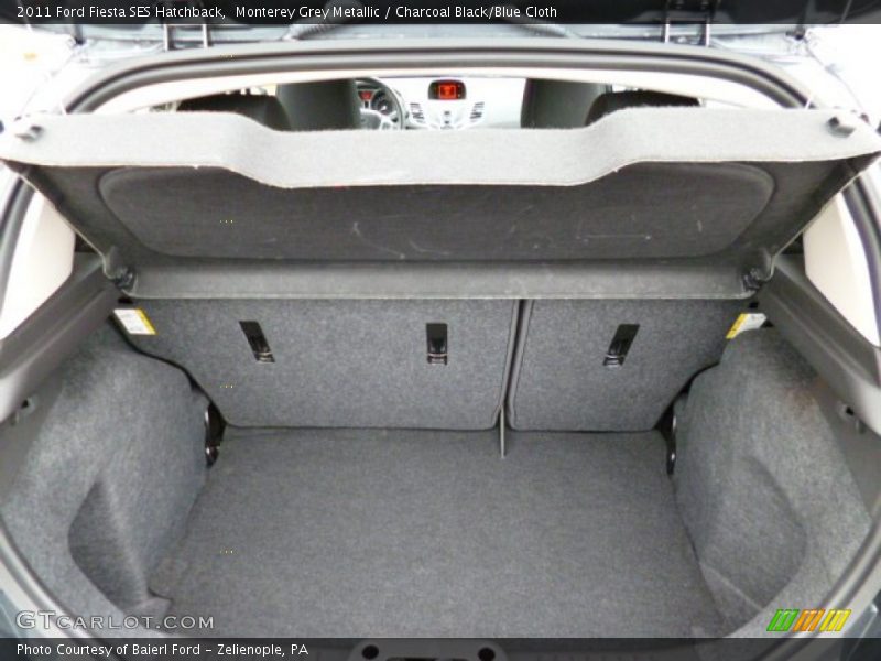  2011 Fiesta SES Hatchback Trunk