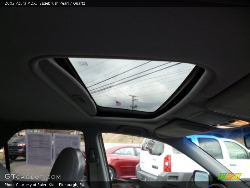 Sagebrush Pearl / Quartz 2003 Acura MDX