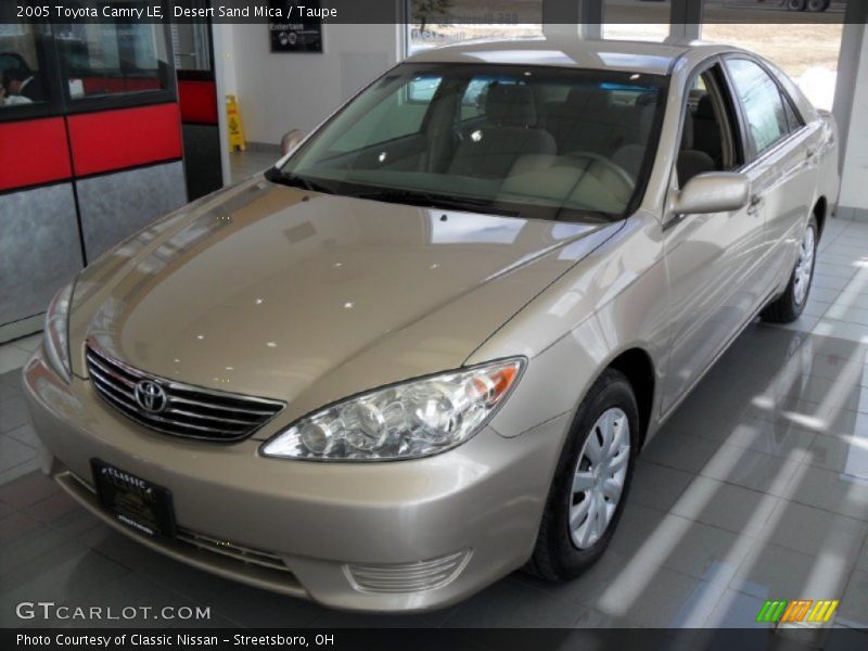 Desert Sand Mica / Taupe 2005 Toyota Camry LE