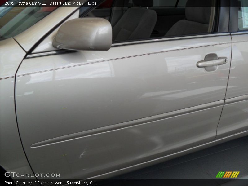 Desert Sand Mica / Taupe 2005 Toyota Camry LE