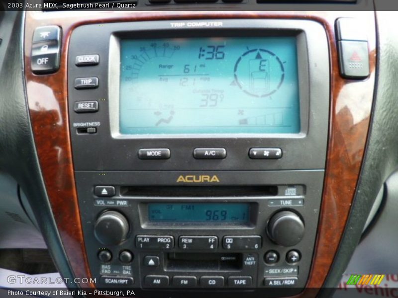 Sagebrush Pearl / Quartz 2003 Acura MDX