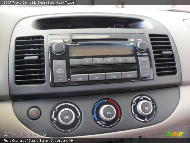 Desert Sand Mica / Taupe 2005 Toyota Camry LE