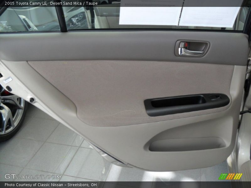 Desert Sand Mica / Taupe 2005 Toyota Camry LE