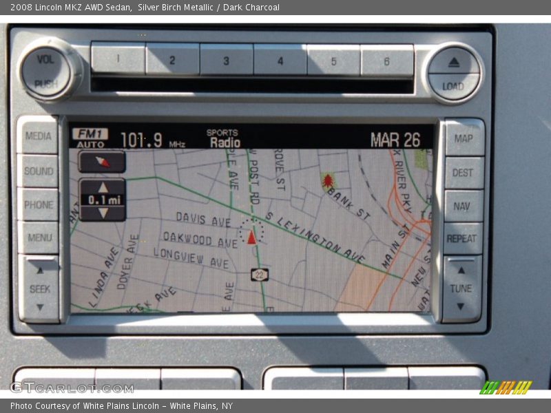 Silver Birch Metallic / Dark Charcoal 2008 Lincoln MKZ AWD Sedan