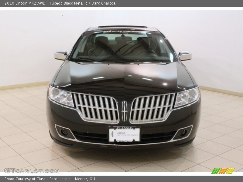 Tuxedo Black Metallic / Dark Charcoal 2010 Lincoln MKZ AWD