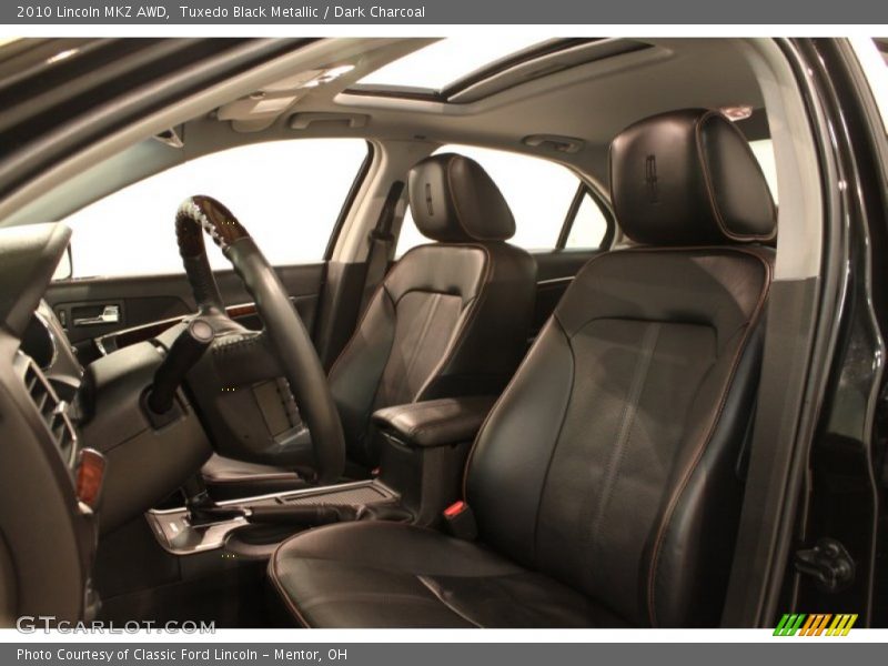 Tuxedo Black Metallic / Dark Charcoal 2010 Lincoln MKZ AWD