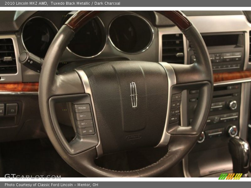 Tuxedo Black Metallic / Dark Charcoal 2010 Lincoln MKZ AWD