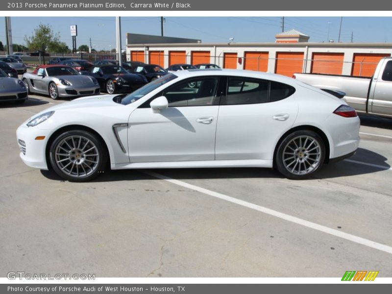  2013 Panamera Platinum Edition Carrara White