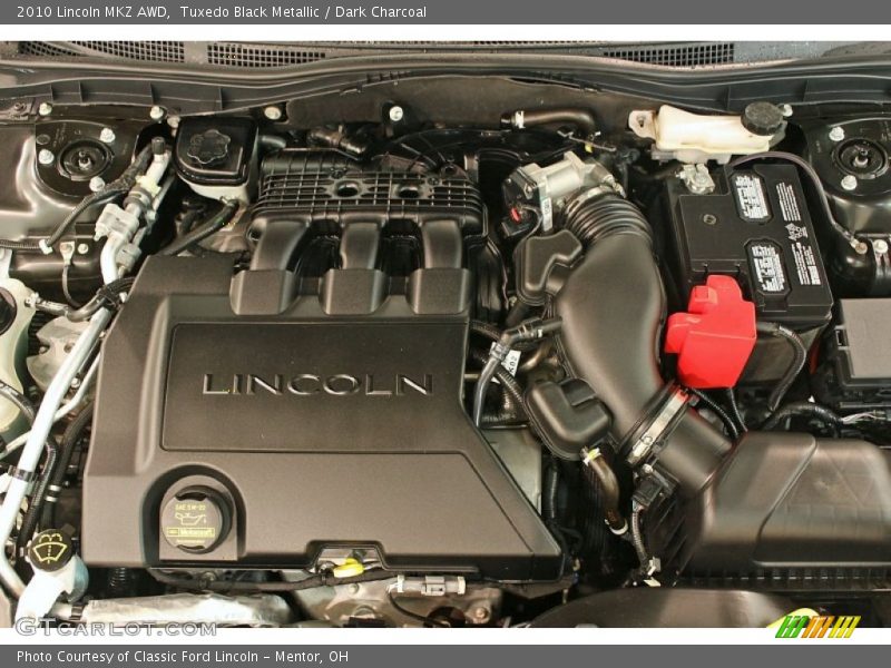 Tuxedo Black Metallic / Dark Charcoal 2010 Lincoln MKZ AWD