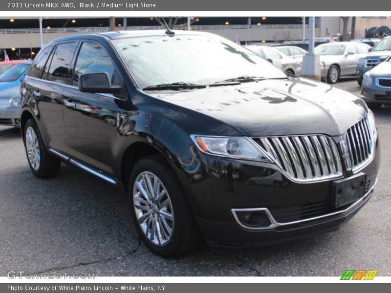 Black / Medium Light Stone 2011 Lincoln MKX AWD