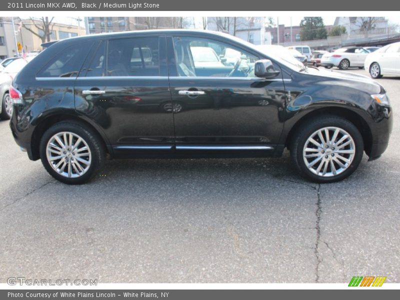 Black / Medium Light Stone 2011 Lincoln MKX AWD