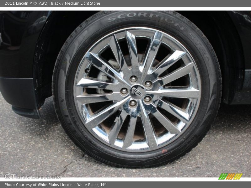 Black / Medium Light Stone 2011 Lincoln MKX AWD