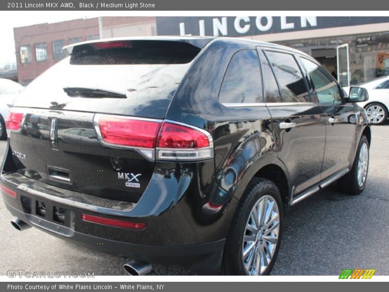 Black / Medium Light Stone 2011 Lincoln MKX AWD