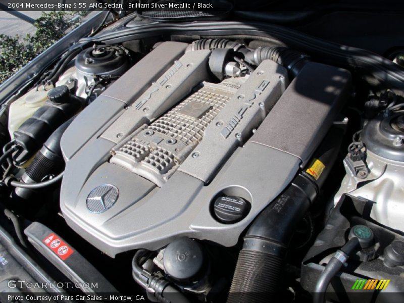  2004 S 55 AMG Sedan Engine - 5.4 Liter AMG Supercharged SOHC 24-Valve V8