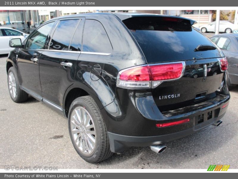 Black / Medium Light Stone 2011 Lincoln MKX AWD