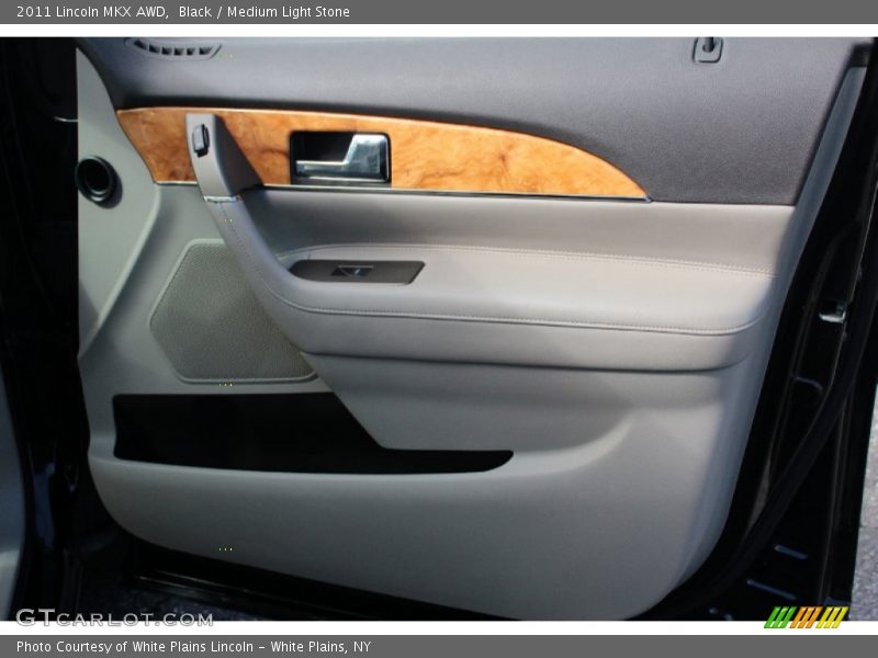 Black / Medium Light Stone 2011 Lincoln MKX AWD