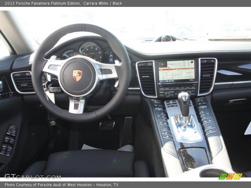 Dashboard of 2013 Panamera Platinum Edition