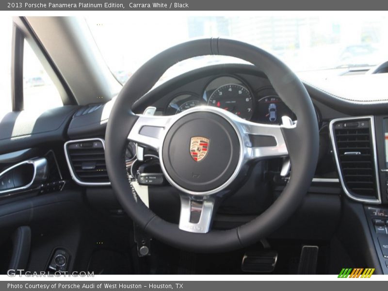  2013 Panamera Platinum Edition Steering Wheel