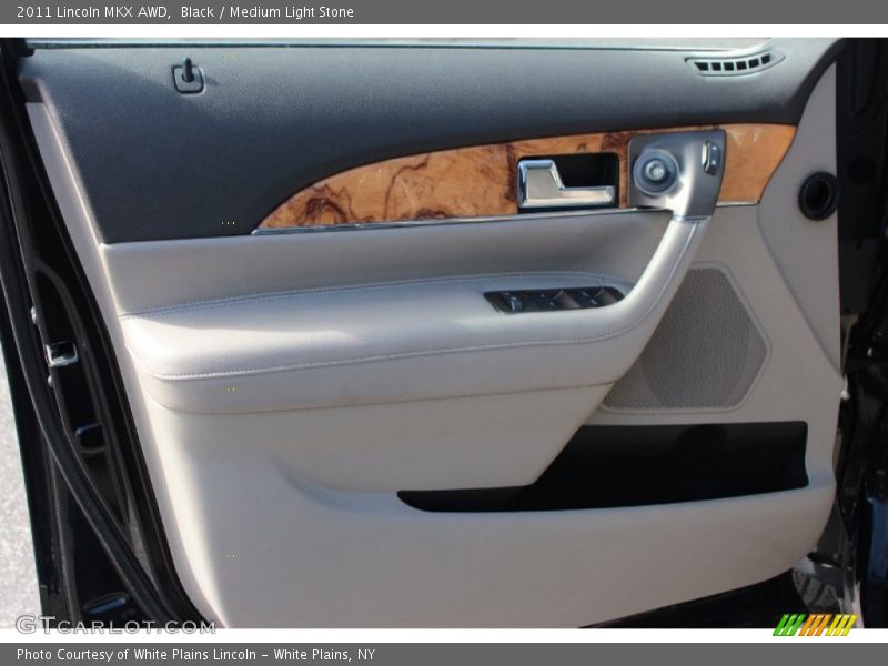Black / Medium Light Stone 2011 Lincoln MKX AWD