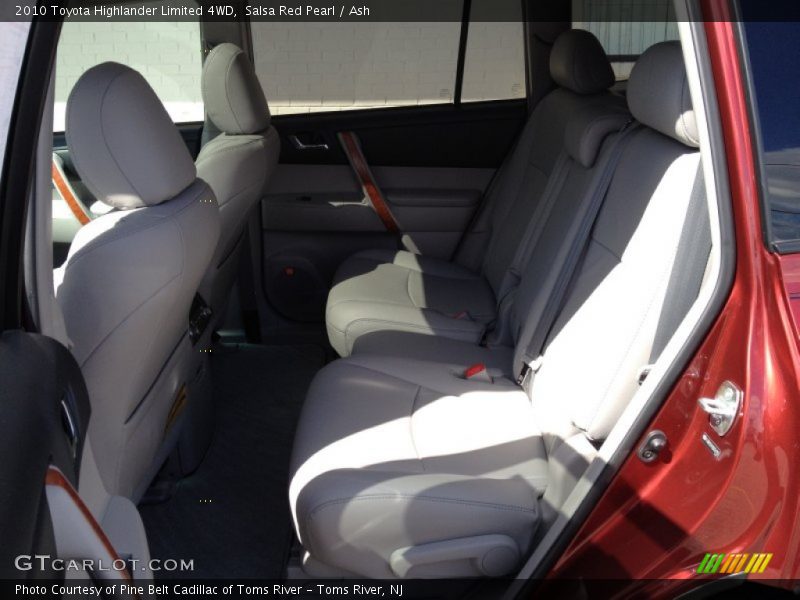 Salsa Red Pearl / Ash 2010 Toyota Highlander Limited 4WD