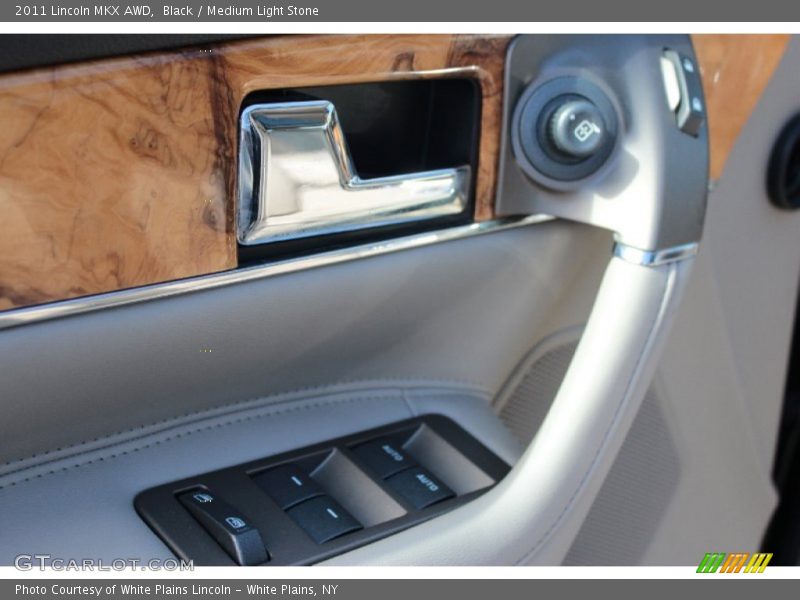Black / Medium Light Stone 2011 Lincoln MKX AWD